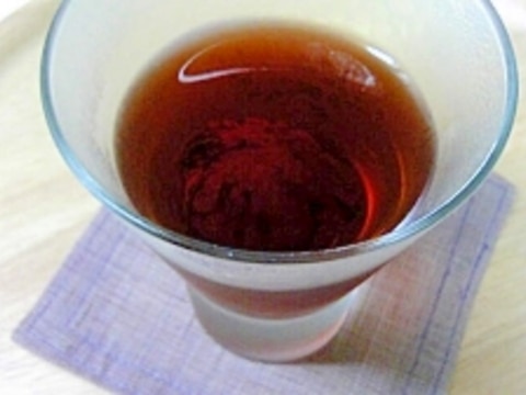 栗の渋皮煮の紅茶ゼリー